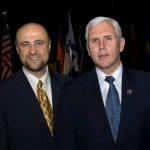 Robert and U.S. Vice President Mike Pence