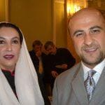 Robert and Former Prime Minister of Pakistan Benazir Bhutto